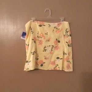 New Abound floral lightweight skirt